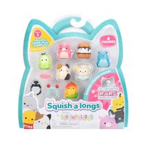 8 Bonecos Squish A Longs de 2cm (Leeland) - Squishmallows