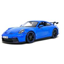 Miniatura Carro Porsche 911 Gt3 2022 1/18 Azul Maisto 31458