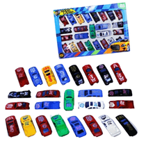 Kit de 20 Carrinhos em Miniatura Roda Livre Ark Toys