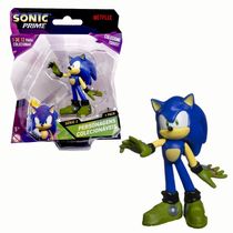 Boneco Colecionável 6,5cm Sonic Prime - Sonic