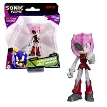 Boneco Colecionável 6,5cm Sonic Prime - Rusty Rose