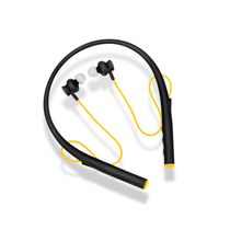 Earphone Bluetooth Pulse Rubber Arco Preto e Amarelo – PH240OUT [Reembalado] PH240OUT