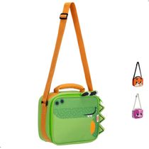 Lancheira Termica Infantil Escola Passeio Safari Tiny Love Cor:Croco