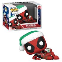 Boneco Funko Pop! Marvel - Deadpool de Natal