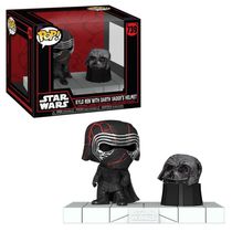 Boneco Funko Pop! Deluxe StarWars Kylo e Máscara Darth Vader