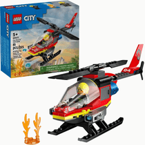 LEGO City Helicóptero dos Bombeiros 85 Peças 5+ 60411