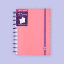 Caderno Rose Rosé G+ Linhas Brancas Special Edition - Caderno Inteligente CIGDP4009