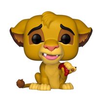 Boneco - Funko Pop - Disney - O Rei Leão - Simba - Candide