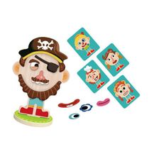 Rosto Misterioso Magnético - Brinquedo Educativo