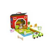 Caixa Divertida  Fazenda Brinquedo Educativo - Tooky Toy