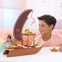 Conjunto Canoa De Aventuras Da Moana 2 Disney JBT54 - Mattel