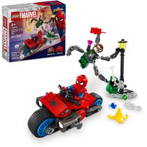 Lego Super Heroes Perseguição Spider Man Doc Ock 76275 77pcs