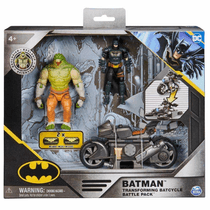 Batman Pack Batciclo Transformador com 2 bonecos de 10cm Sunny 3383