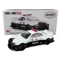 Mini GT Kaido House - Nissan Skyline GT-R R34 V2 Aero Japan Police 120