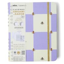 Caderno Organizador Melissa Casa Das Abelhas Lilas A5 Cicero