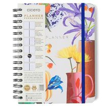 Planner Permanente Atelie Off White Semanal Notas A5 Cicero