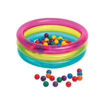 Piscina Inflável Infantil 50 Bolinhas Intex - Multi Colorido