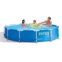 Piscina Estrutural 6.503 Litros Metal Frame Intex