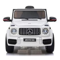 Mini Carro Elétrico 12v Mercedes Amg G63 Branco Importway