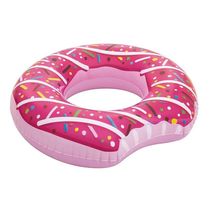 Boia Inflável Donut 107cm de Diâmetro Bestway Rosa