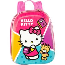 Mochila Pequena Maxtoy Hello Kitty Rosa