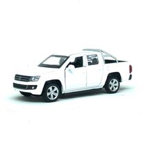 Miniatura Carro Volkswagen Amarok Branco C Fricção 1/46 Calif. Collectibles 444000