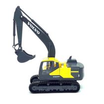 Miniatura Escavadeira Volvo Ec220E 1/50 Amarelo Bburago 32086