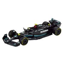 Miniatura Fórmula 1 Mercedes Benz W14 #44 L. Hamilton AMG Petronas 1/43 Burago 38080