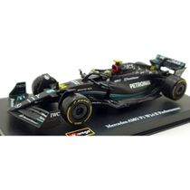 Miniatura Fórmula 1 Mercedes Benz W14 #44 L. Hamilton AMG Petronas 1/43 Burago 38081