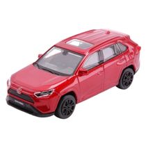 Miniatura Carro Toyota RAV4 Vermelho Street Fire 1/43 Burago 30466