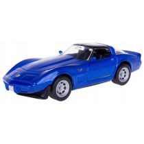 Miniatura Chevrolet Corvette 1978 1/43 Azul Maisto 25001