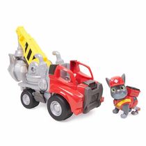 Veículo e Figura - Patrulha Canina Rubble Crew - Guindaste Charger - Sunny