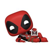 Boneco - Funko Pop - Marvel - Deadpool com Foto do Wolverine - Candide