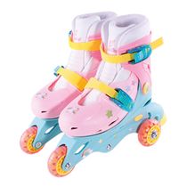 Patins Colorido Triline Unicornio Tamanho 26 ao 29 Ajustável Fenix