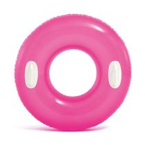 Bóia Inflável Esmeralda Grande com Alça 76 Cm - Intex Rosa