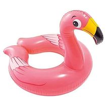 Boia Inflável Infantil Animaizinhos Zoo Média Diversão Intex Flamingo