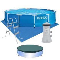 Piscina Estrutural 6.503 Litros Completa com Filtro 110v - Intex