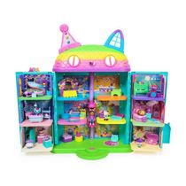 Playset - A Casa Mágica da Gabby - Celebração - 6 Quartos Deluxe com Acessórios - Sunny