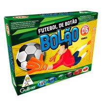 Jogo de Futebol de Botão - Bolão - 6 Times - Gulliver