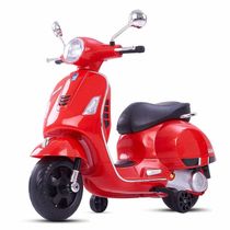 Moto Elétrica Infantil - Vespa GTS - 6v - Vermelha - Zippy Toys