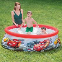 Piscina Inflável Infantil Carros Disney 880L - Intex 28103