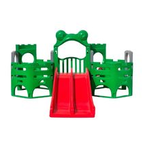 Playground Adventure Frog com Escorregador