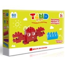 Blocos de Montar Tand Kids 80 Peças