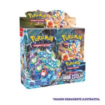 Box Display Pokémon TCG Escarlate E Violeta 7 Coroa Estelar