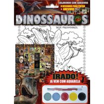 Dinossauros - Colorindo com Adesivos 03