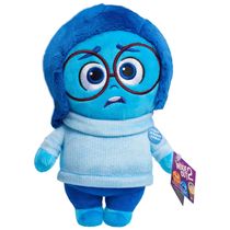 Pelúcia Falante Personagem Tristeza 19 cm de Altura, Divertida Mente 2, para Crianças de 3 Anos ou Mais