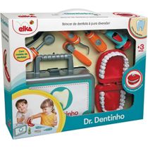 Brincando de profissões Dr Dentinho com Acessórios Elka