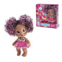 Boneca Rainbow Fashion Negra -  Bombola