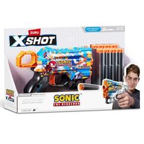 Lançador X-Shot Skins Menace Sonic Sonic Team Candide