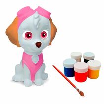 Figura de Pintar - Arts Kit Pintura - Patrulha Canina - Skye - Elka